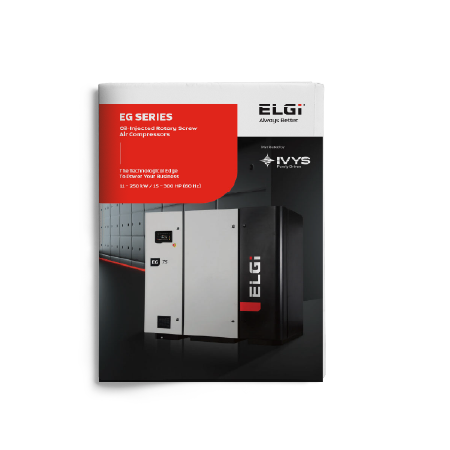 EG series rotary screw air compressors 15-100 hp